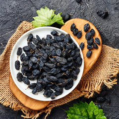 Premium Black Seedless Raisins Finest Kandhari Variety | Handpicked from Afghanistan